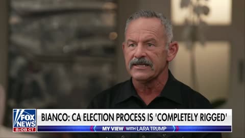 California Sheriff and Gubernatorial Candidate Chad Bianco Says Democrats Have Rigged Elections