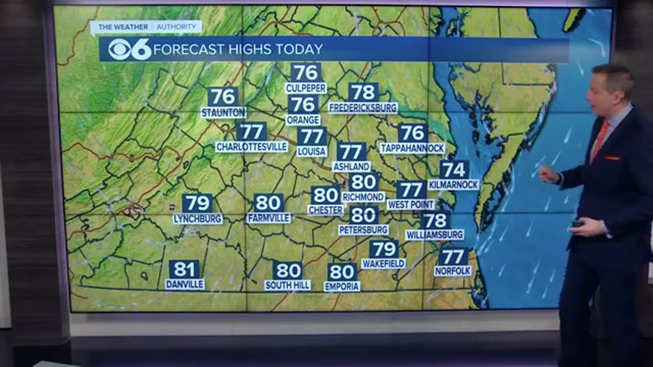 Richmond news and weather update for Saturday,