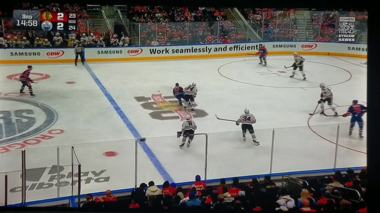 CHI vs EDM - Blackhawks Tied 2-2