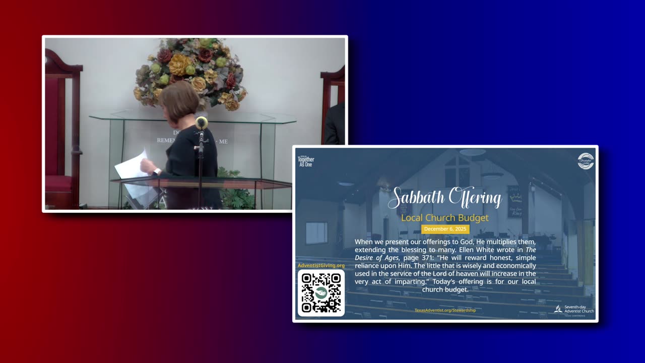 Dec. 06 | Divine Service - "David, Chosen of God"