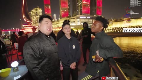 Ishowspeed meets Chinese Trump!!