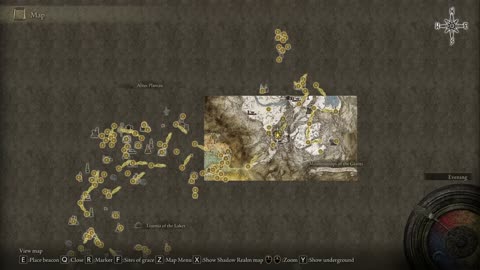 Elden Ring PC | Briars of Punishment sorcery location from Zamor Ruins site of grace