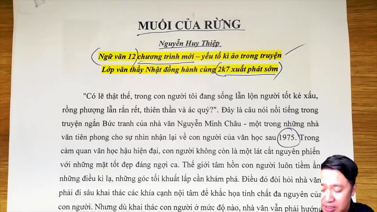 50 Muối của rừng - ngữ văn 12 - chương trình mới