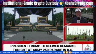 🟢 WATCH LIVE: President Trump's Grand Military Parade!