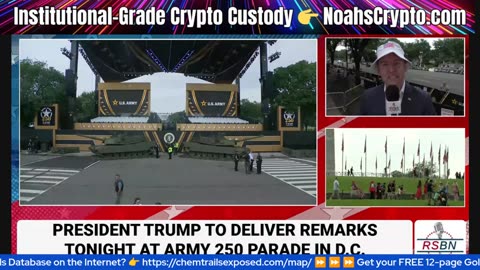 🟢 WATCH LIVE: President Trump's Grand Military Parade!