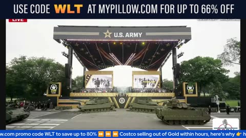 🟢 WATCH LIVE: President Trump's Grand Military Parade!