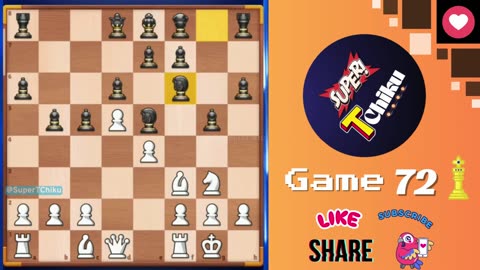 Watch the full video of #chess #game72 | I Enjoyed My Game Won By #checkmate