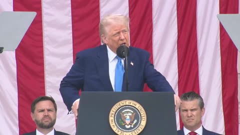 President Trump Participates in a Memorial Day Tribute at Arlington National Cemetery, May 26, 2025