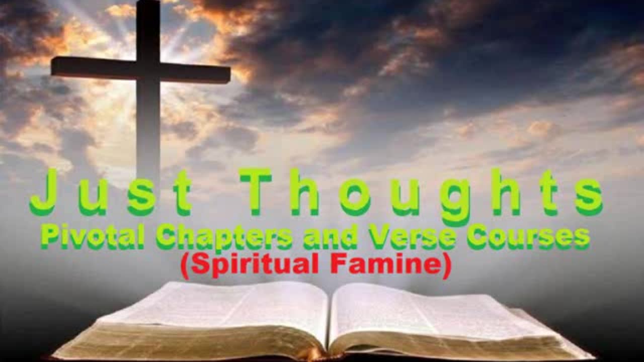 Just Thoughts - Pivotal Chapters and Verse Courses (2023) Retro