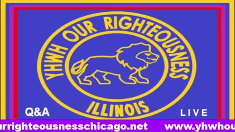 Sabbath with YHWH OUR RIGHTEOUSNESS Chicago [Saturday, May 10, 2025] 10:00 a.m. Central/11:00 a.m. Eastern (Jews are Edomites, descendants of Esau. Jews are not Yisraelites)