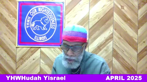 Sabbath with YHWH OUR RIGHTEOUSNESS Chicago [Saturday, May 10, 2025] 10:00 a.m. Central/11:00 a.m. Eastern (Jews are Edomites, descendants of Esau. Jews are not Yisraelites)