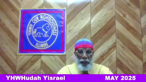 Sabbath with YHWH OUR RIGHTEOUSNESS Chicago [Saturday, May 10, 2025] 10:00 a.m. Central/11:00 a.m. Eastern (Jews are Edomites, descendants of Esau. Jews are not Yisraelites)