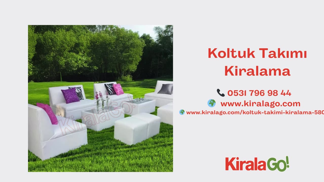 koltuk takimi kiralama