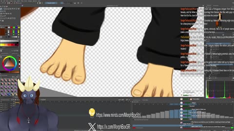 Gonna finish the VTuber model