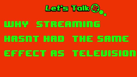 Why streaming hasn't had the same effect as television