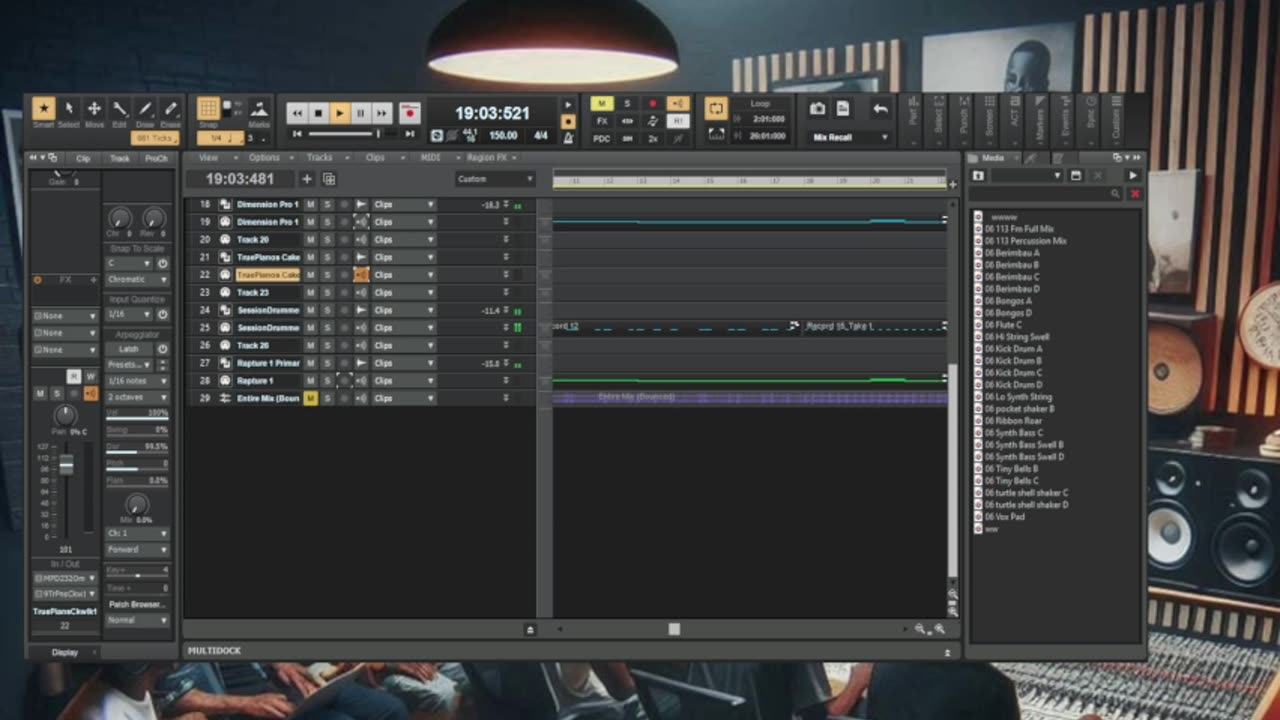 making music