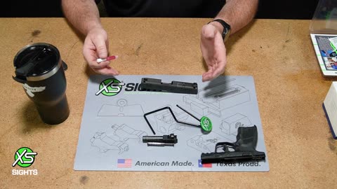 Minimalist OR Sight Installation - Hammer & Punch - HK CC9