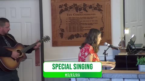 PGBC 7/27/25 Sunday Morning Svc w/ Pastor Steve Dixon, Jr.