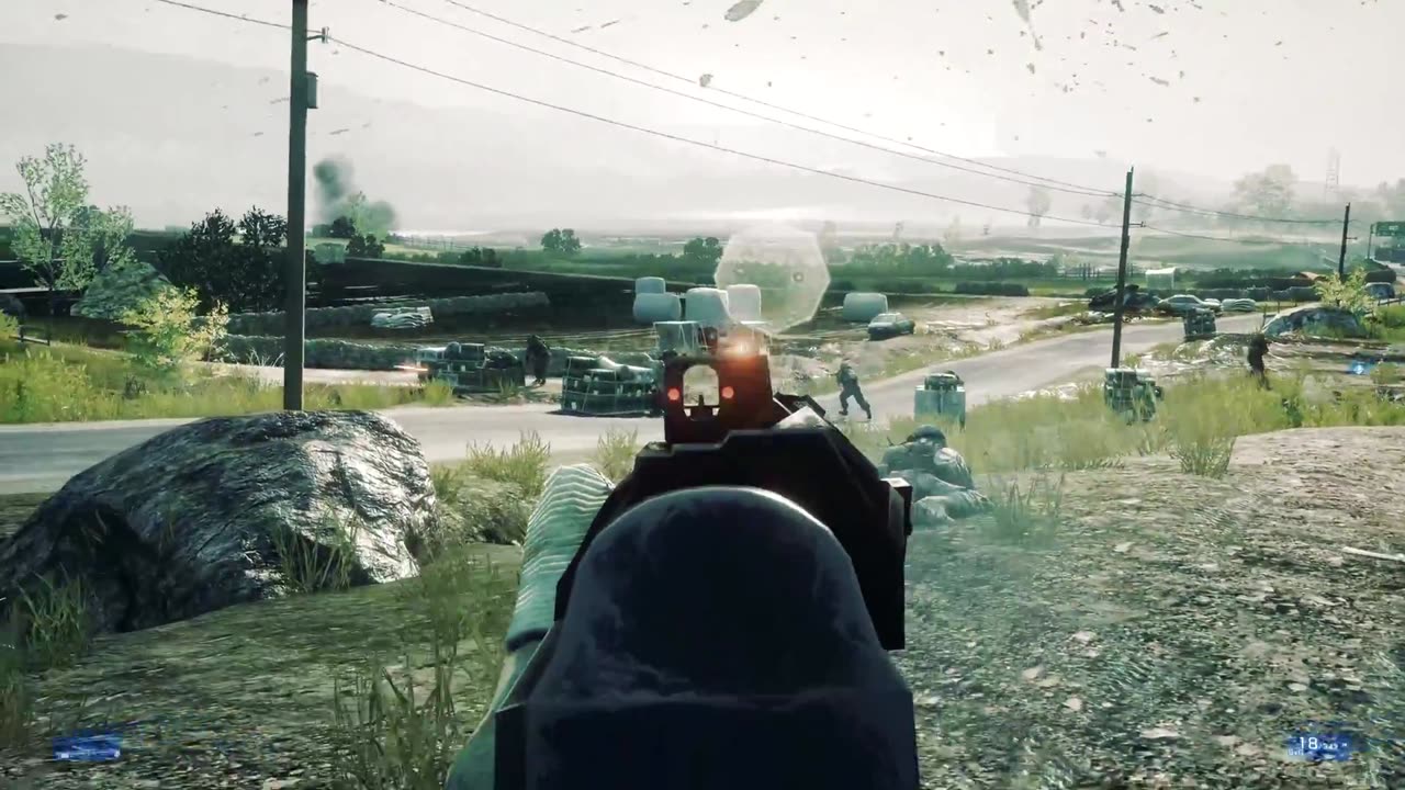 US vs Russian Army (Rock and a Hard Place) - Battlefield 3 - 4K