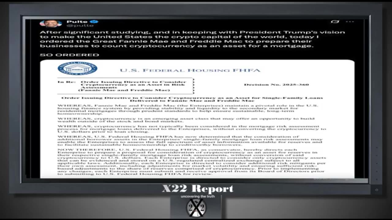 X-22 Financial Report - BIS Panics Over Stablecoins, Fed Boxed In...6-25-25