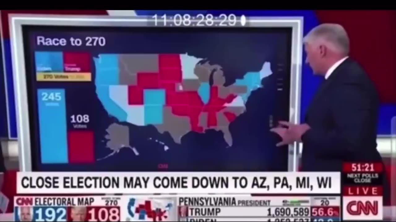 反逆罪：ドミニオンは全国で270万件のトランプ票を削除しました。