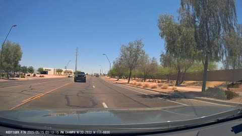 Large Truck Swerves Into Oncoming Lane