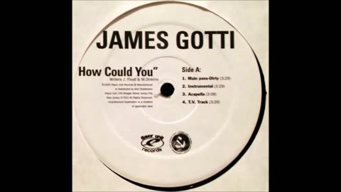 James Gotti - How Could You 1999 HD