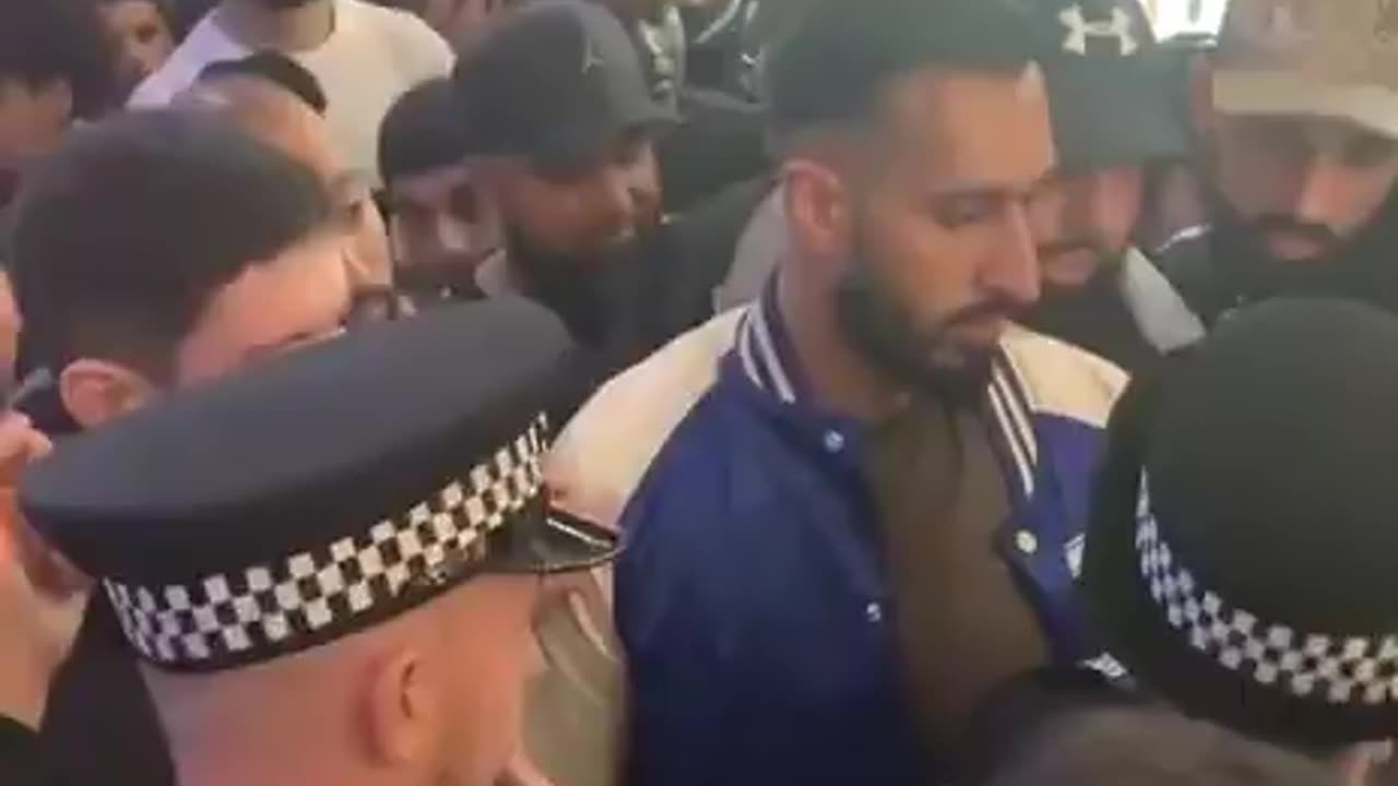 This looks like Pakistan, but this is actually a street in Britain after decades of