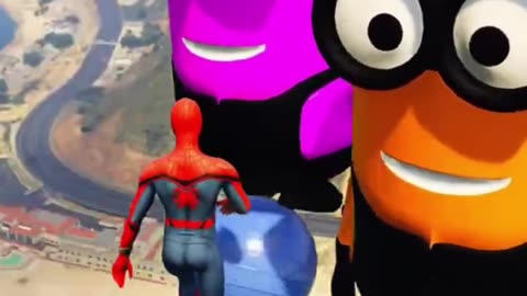A spider man video with a story
