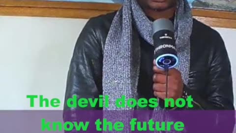 The devil does not know the future
