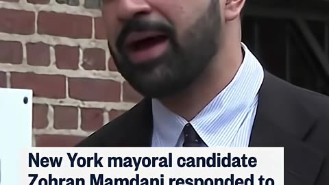 New York mayoral candidate Zohran Mamdani responded to accusations of antisemitism