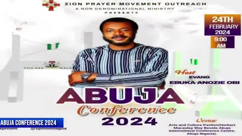 ABUJA CONFERENCE 2024 PART 2 || 24TH FEBRUARY, 2024.