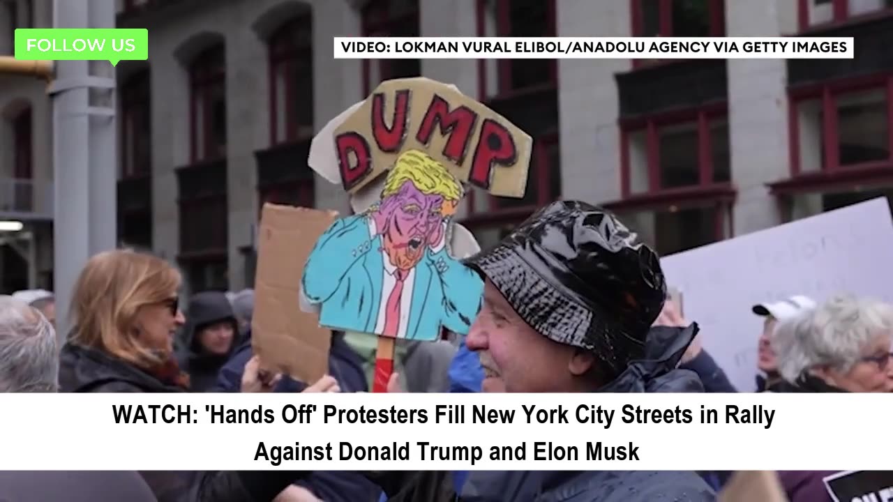 "NYC Protests Against Trump & Musk"