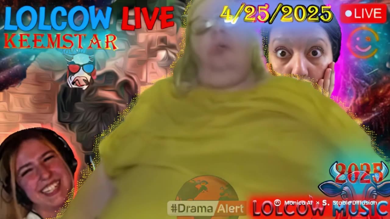 Tina D. In The Universe!🔥NEW Music 🐮 Lolcow Universe 🐮 KEEMS WORLD! 🔥4/25/2025