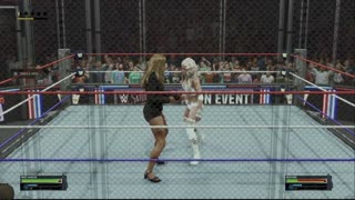 wwe 2k25 300 universe Miss Hancok VS Heather