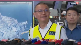 Scary Moment: Cargo Plane Accident at Hong Kong Airport | Runway Crash LIVE #News
