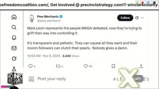 Alex Jones, Info Wars, 11/09/2025