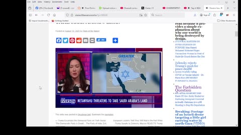 Greater Israel: Netanyahu Threatens To TAKE Saudi Arabia’s Land!