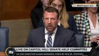Senator Markwayne Mullin exposing CDC Director Dr. Susan Monarez as dishonest operative