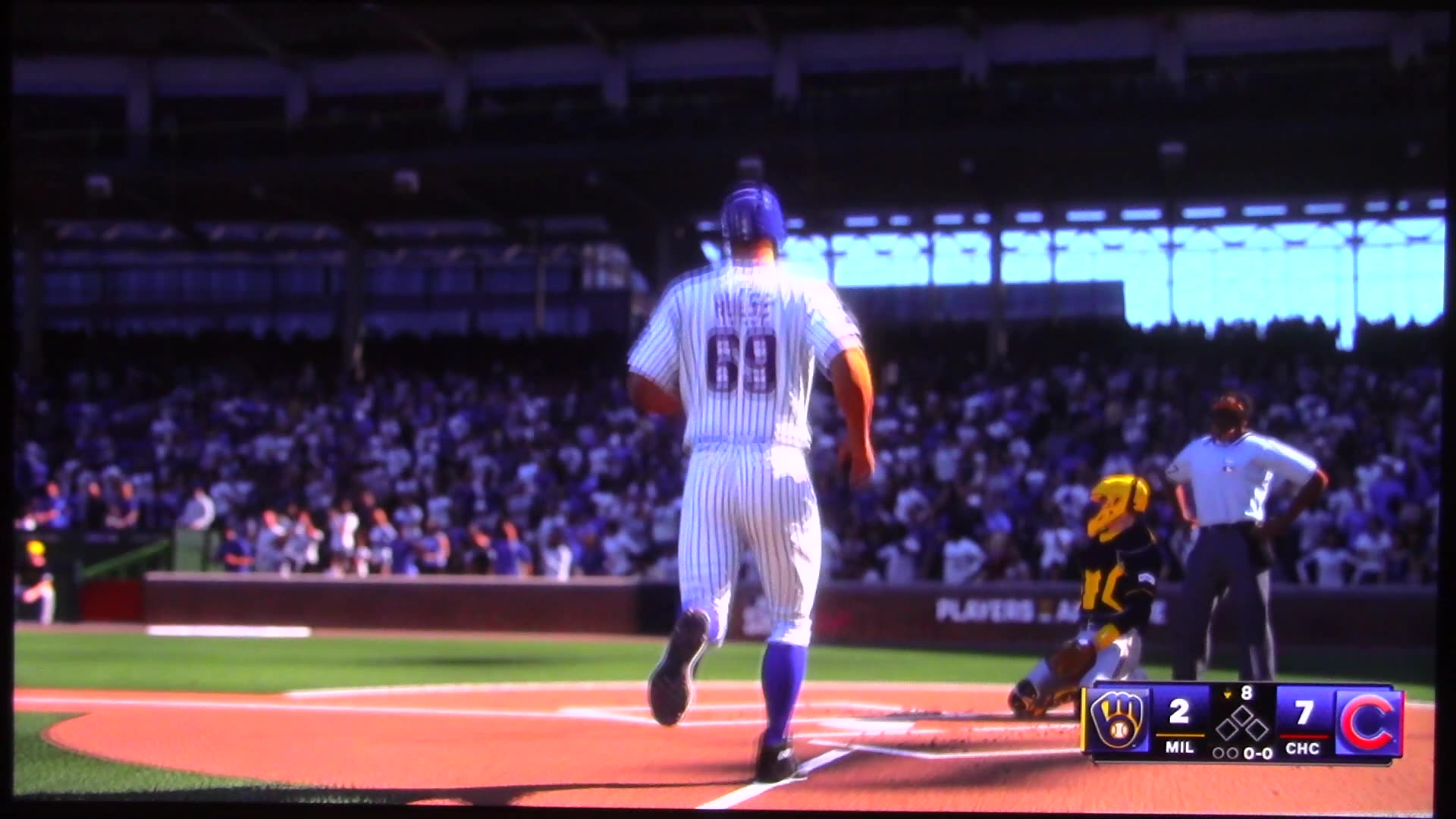 MLB The Show: Chicago Cubs vs Milwaukee Brewers (S18 G144)