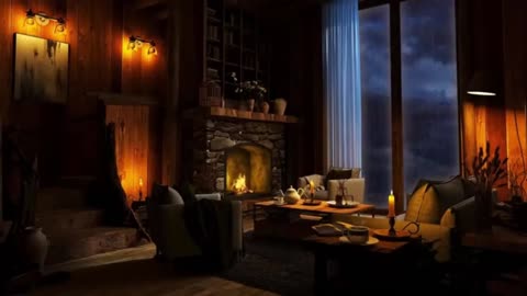 Ethereal Fireplace Ambiance