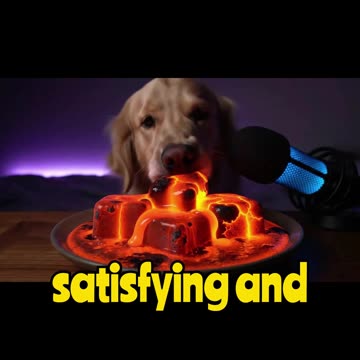 Lava Mukbang ASMR #asmr #lava #veo3 #oddlysatisfying