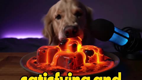 Lava Mukbang ASMR #asmr #lava #veo3 #oddlysatisfying