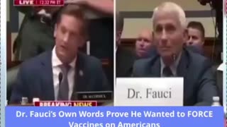 Dr. Fauci’s Own Words Prove He Wanted to FORCE Vaccines on Americans