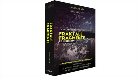 Zero-G Fraktale Fragmente - experimental sound library electronic signals sound pack demo