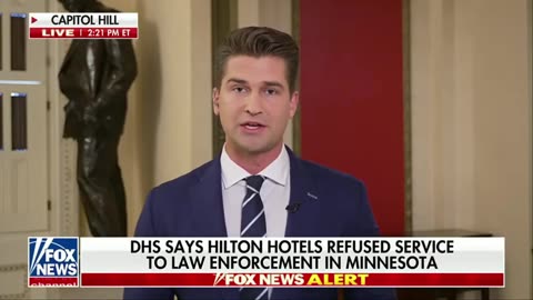 Hilton Blocks ICE Agents From Booking Hotels in Minnesota, DHS Claims