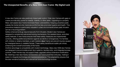 The Unexpected Benefits of a New HDB Door Frame- My Digital Lock