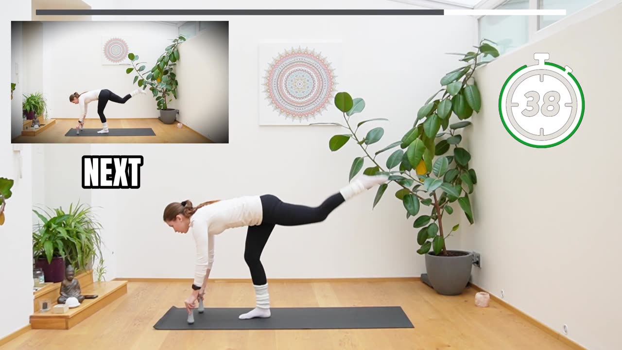 Pilates Sculpt with Dumbbells | 20 MIN FULL BODY WORKOUT