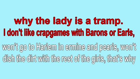 Lady is a Tramp (1937)