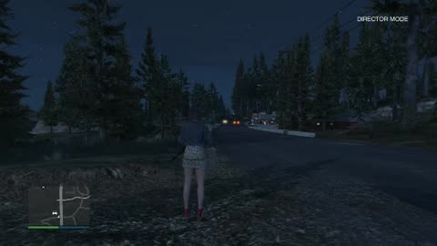 Tire Shoot in Paleto Bay (Director Mode)-Date 7/23/2018